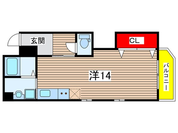 奥田ハイツの物件間取画像